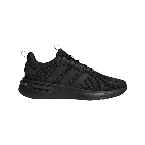 adidas Men's Racer TR23 Sneaker, Black/Black/Carbon, 10