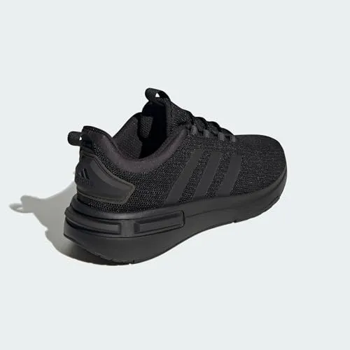 adidas Men's Racer TR23 Sneaker, Black/Black/Carbon, 10