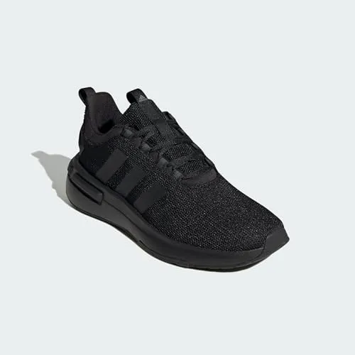 adidas Men's Racer TR23 Sneaker, Black/Black/Carbon, 10
