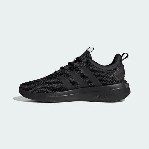 adidas Men's Racer TR23 Sneaker, Black/Black/Carbon, 10