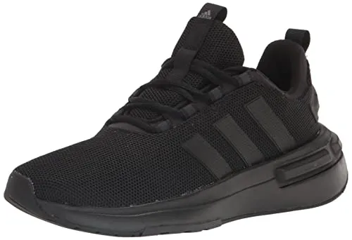 adidas Men's Racer TR23 Sneaker, Black/Black/Carbon, 10