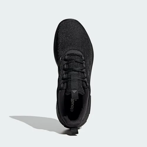adidas Men's Racer TR23 Sneaker, Black/Black/Carbon, 10