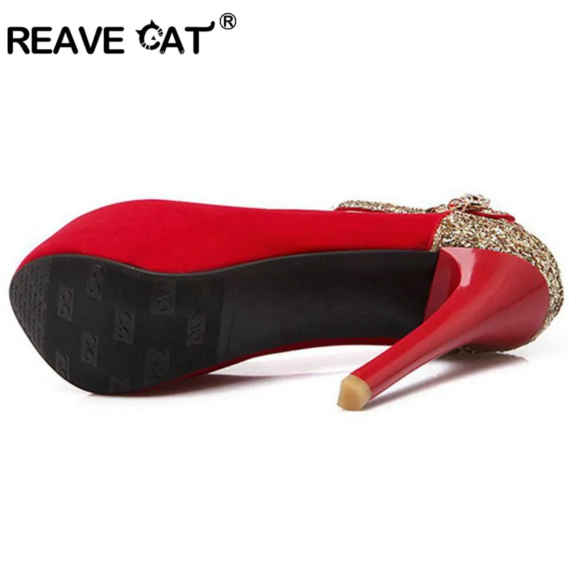 Big size 34-42 Women Pumps Wedding shoes Mary Jane Party prom Pumps High Heels
