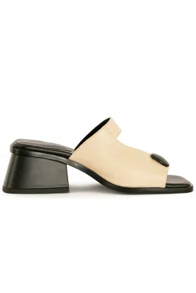 Black and White Moon Sandal
