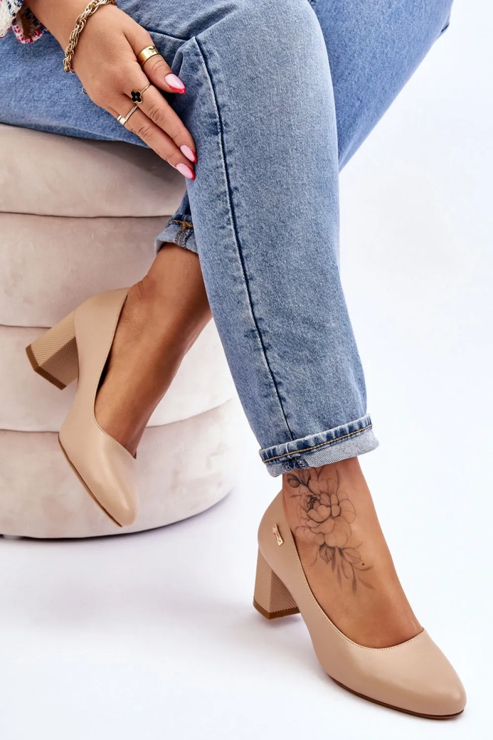 Block heel pumps model 175934 Step in style