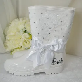 Bridal Wellies