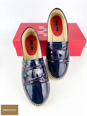 Carolina Herrera Espadrilles (Black/Red) Shoes (Size 39 EUR)