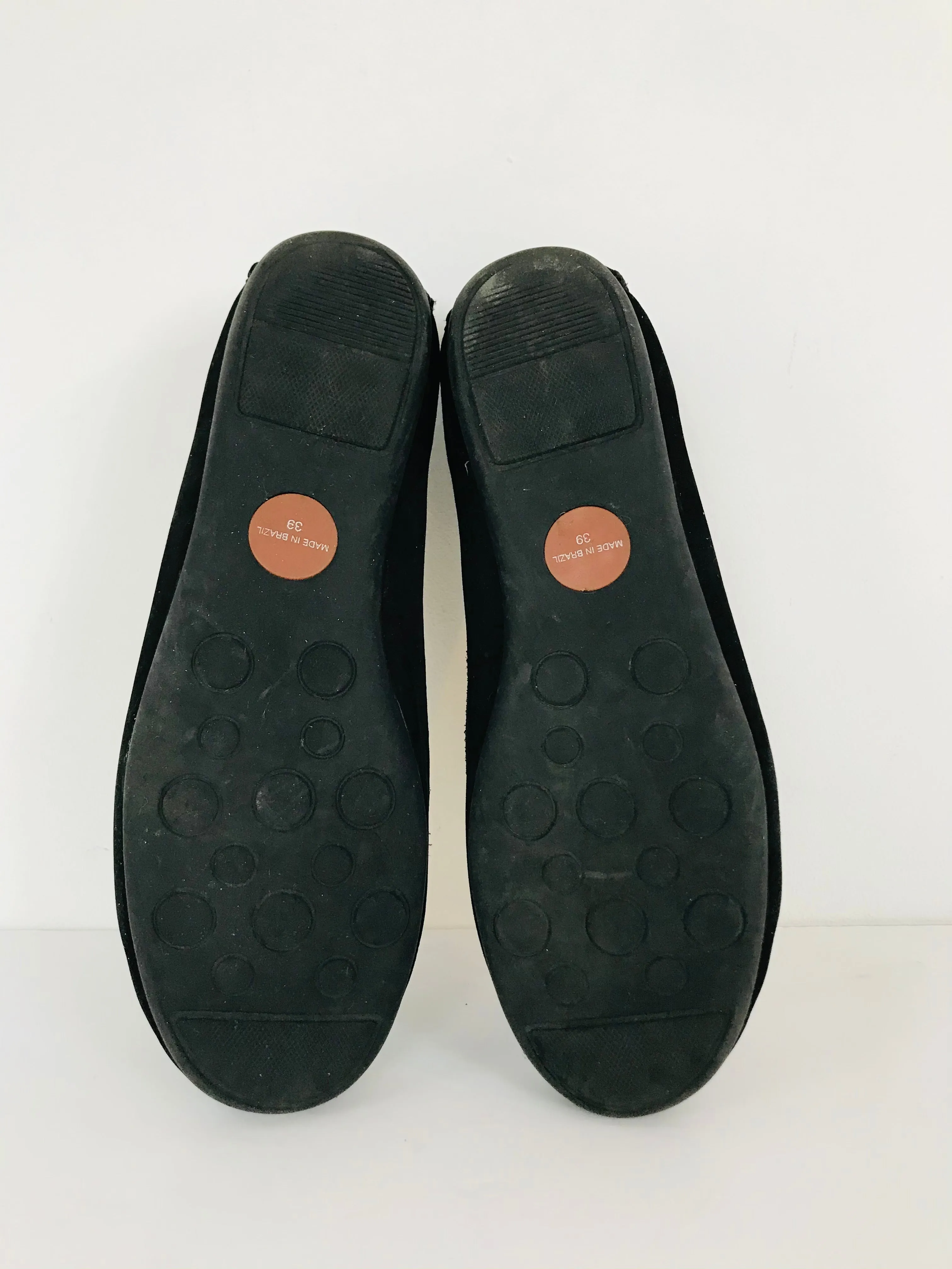 Carvela Women’s Moccasin Suede Slip On Pumps Shoes Loafers | UK6 | Black