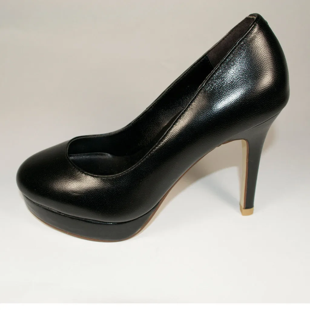 Classic Black Stiletto Platform Pump