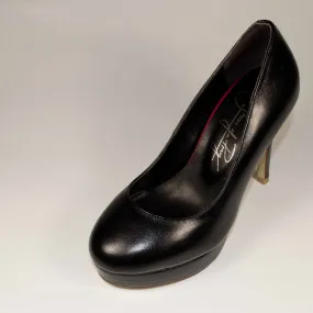 Classic Black Stiletto Platform Pump