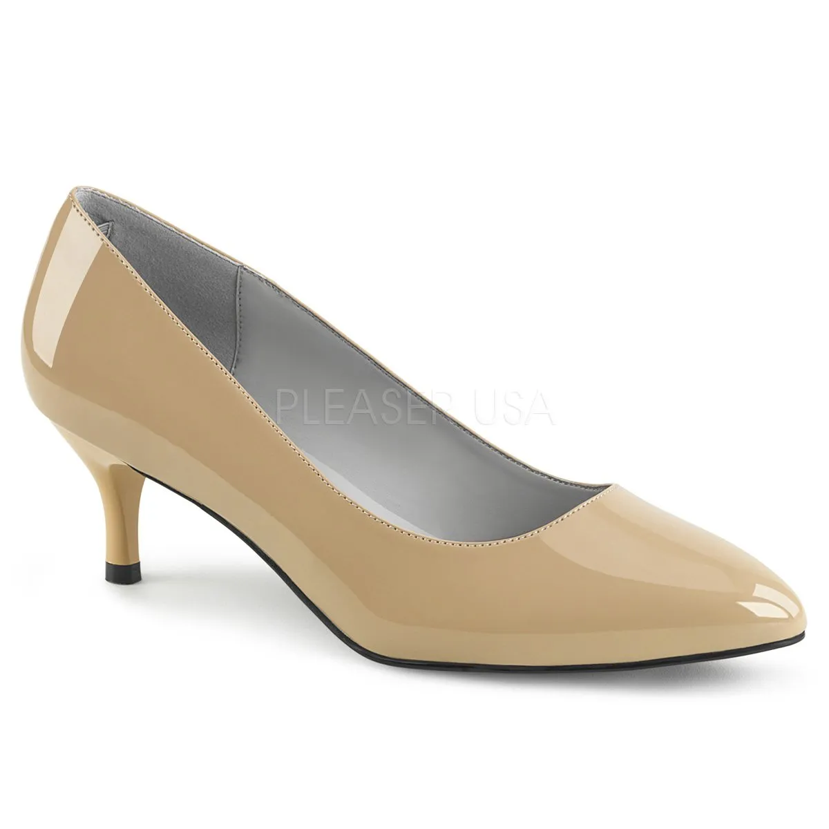 Classic Pump Shoes with 2.5-inch Kitten Heel 3-colors KITTEN-01