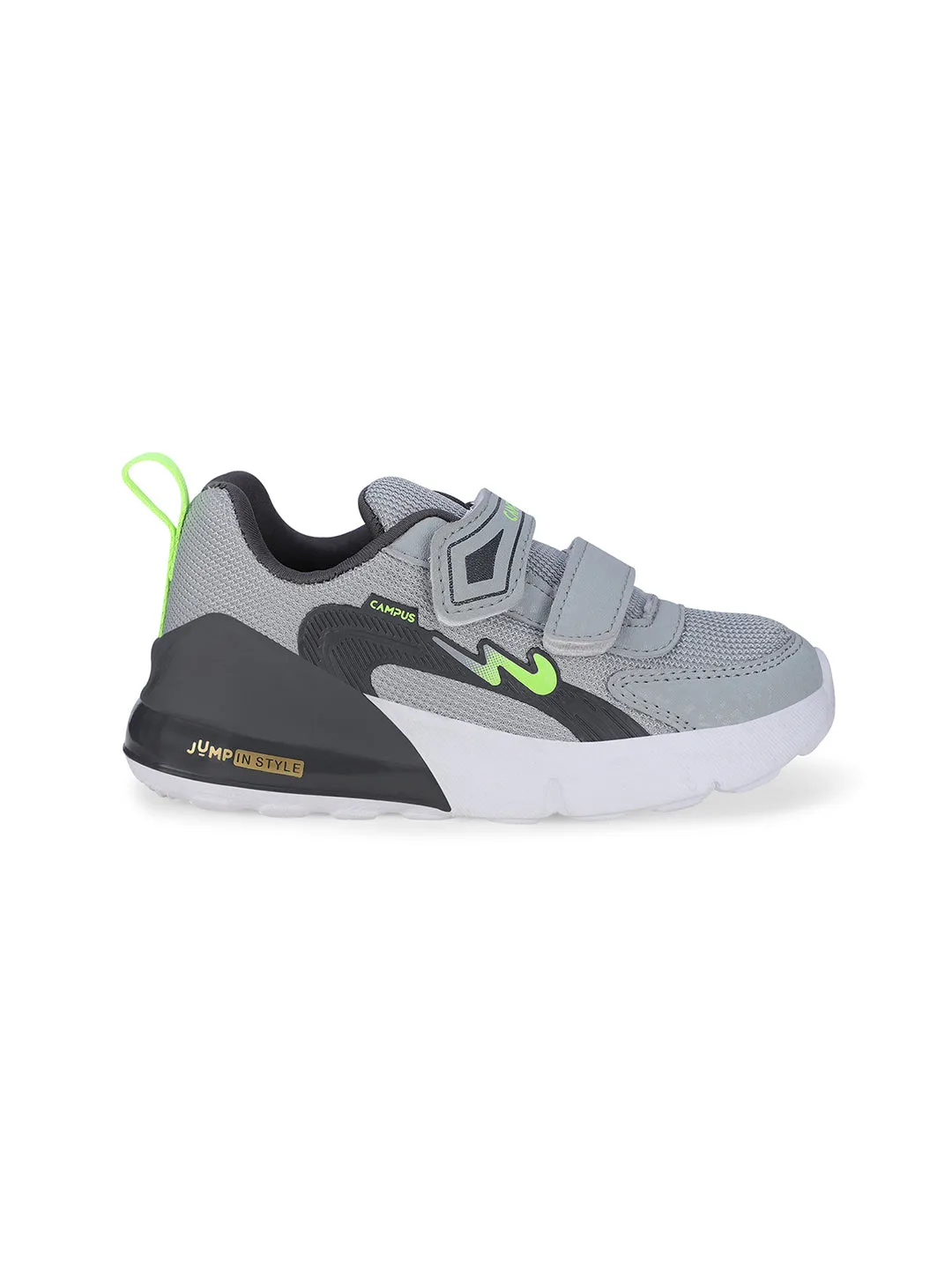 COMIC Grey Kid's Sports Shoes