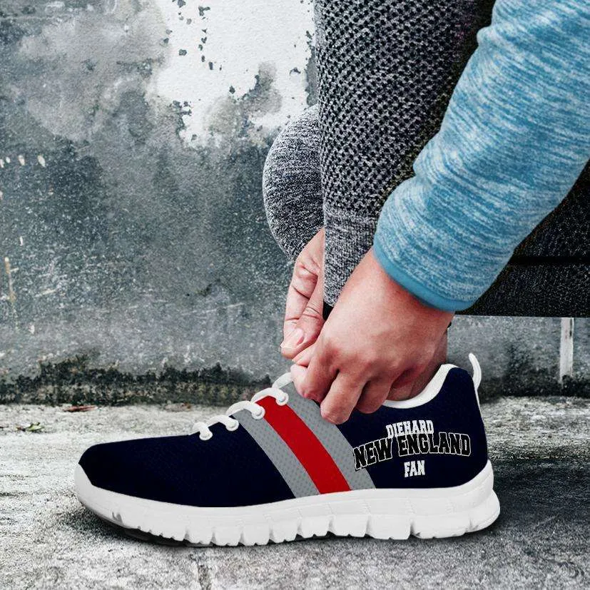 Diehard New England Fan Running Shoes