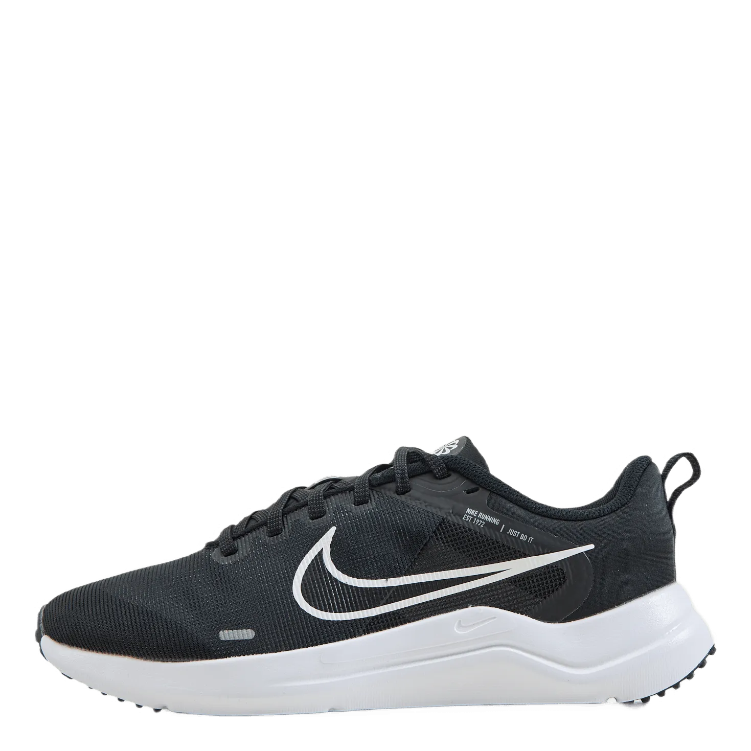 Downshifter 12 Women's Road Running Shoes BLACK/WHITE-SMOKE GREY-PURE PLATINUM