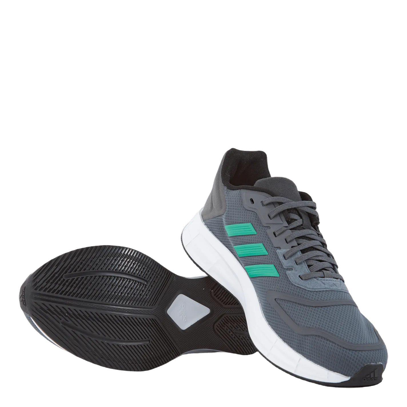 Duramo 10 Shoes Grey Five / Court Green / Cloud White