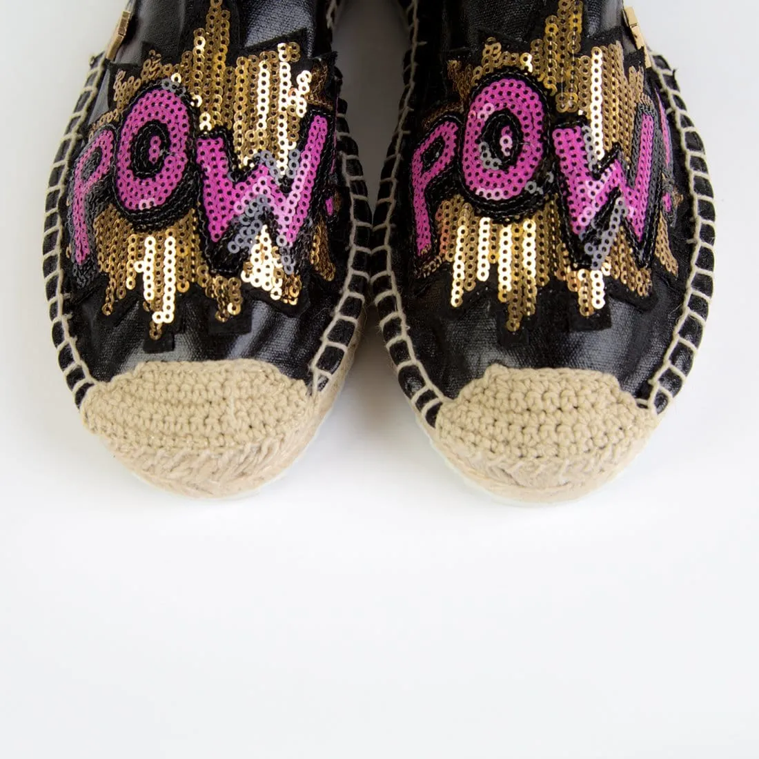 Espadrilles Creta Metal Black