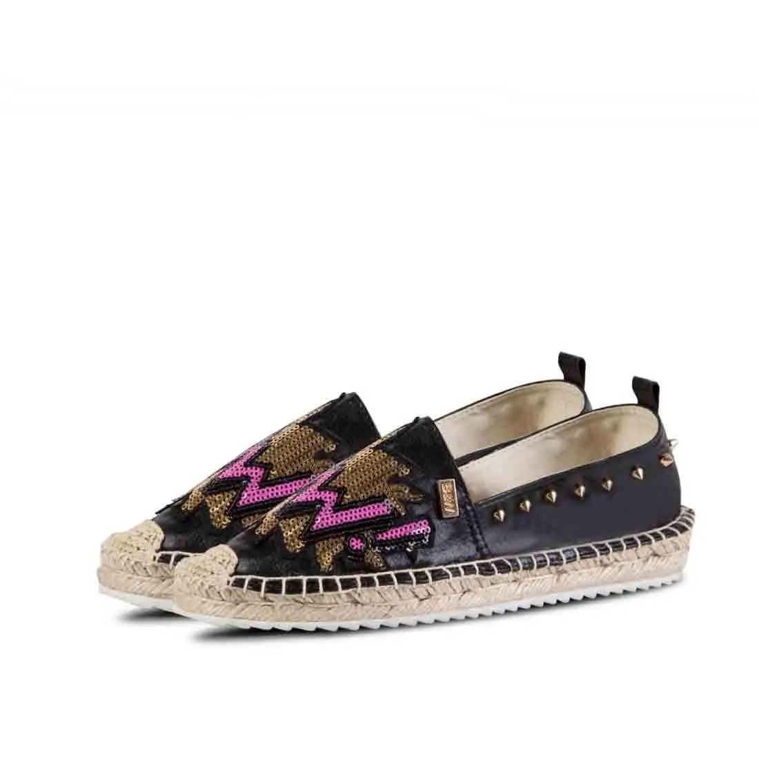 Espadrilles Creta Metal Black