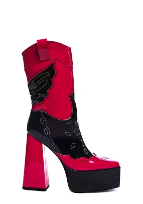 Fauna Western Platform Boots
