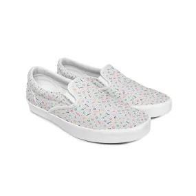 Geometric Slip-On Sneaker
