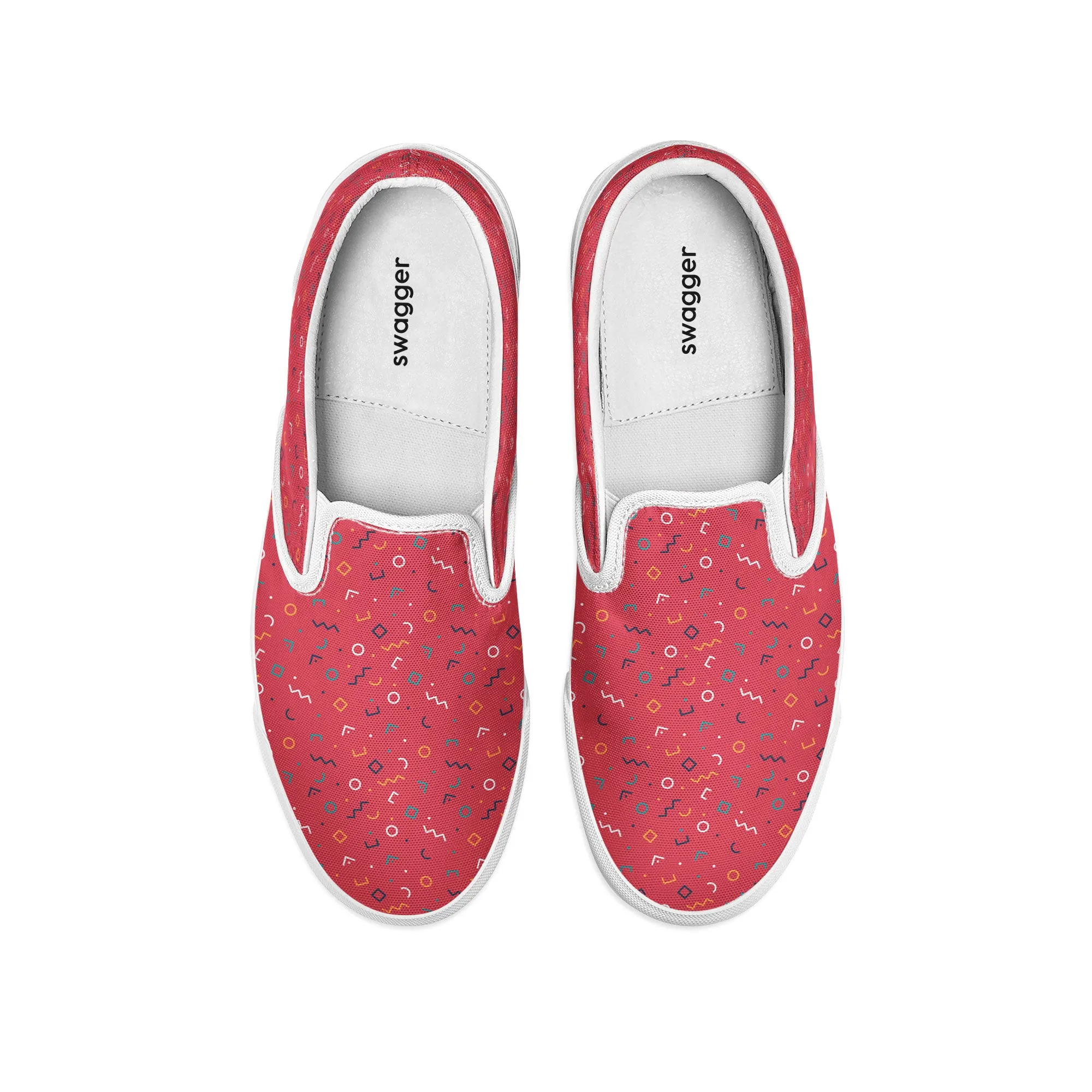 Geometric Slip-On Sneaker