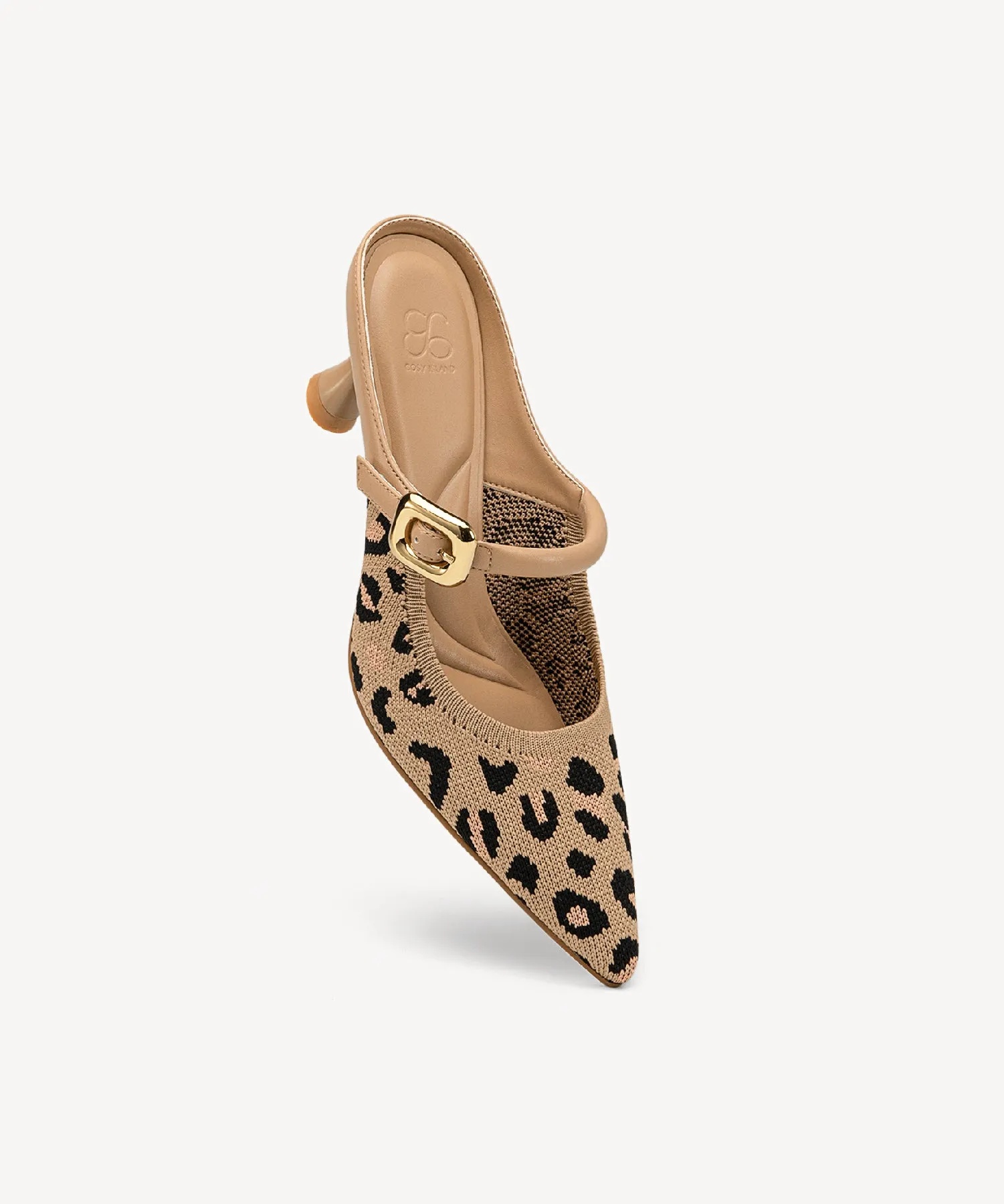 Gracelithe Pointed Toe Low Heeled Mules - Low Heeled