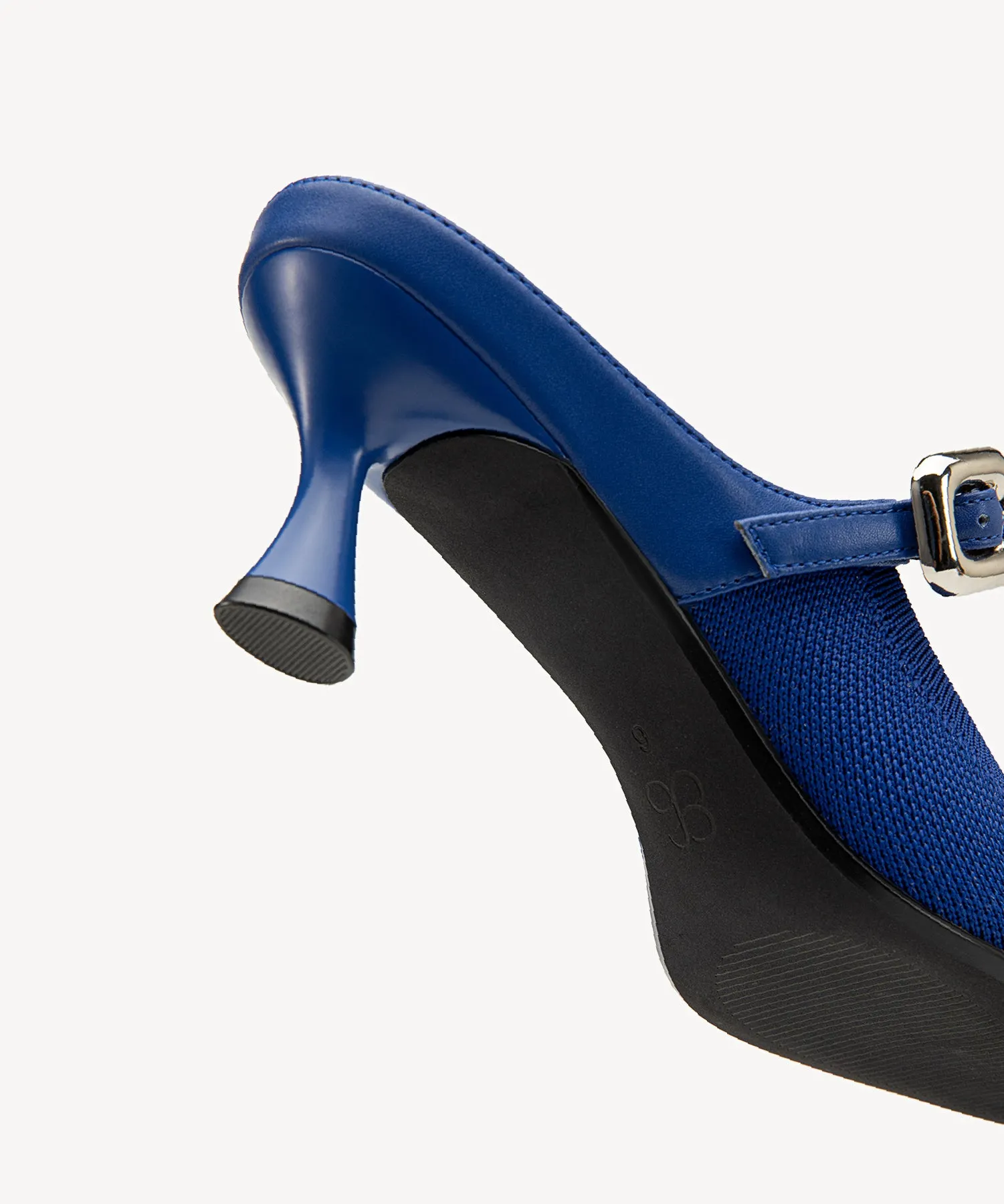 Gracelithe Pointed Toe Low Heeled Mules - Low Heeled