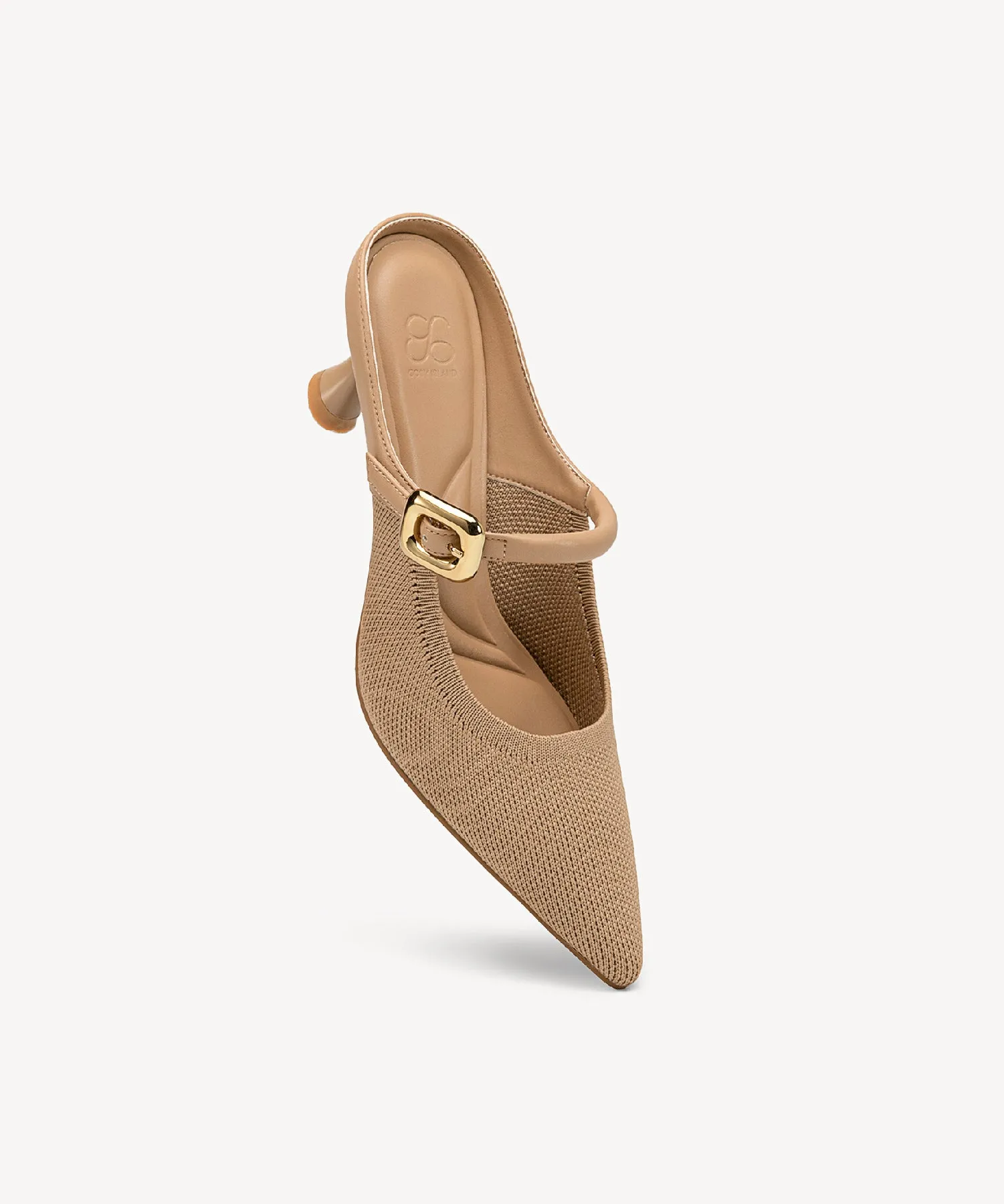 Gracelithe Pointed Toe Low Heeled Mules - Low Heeled