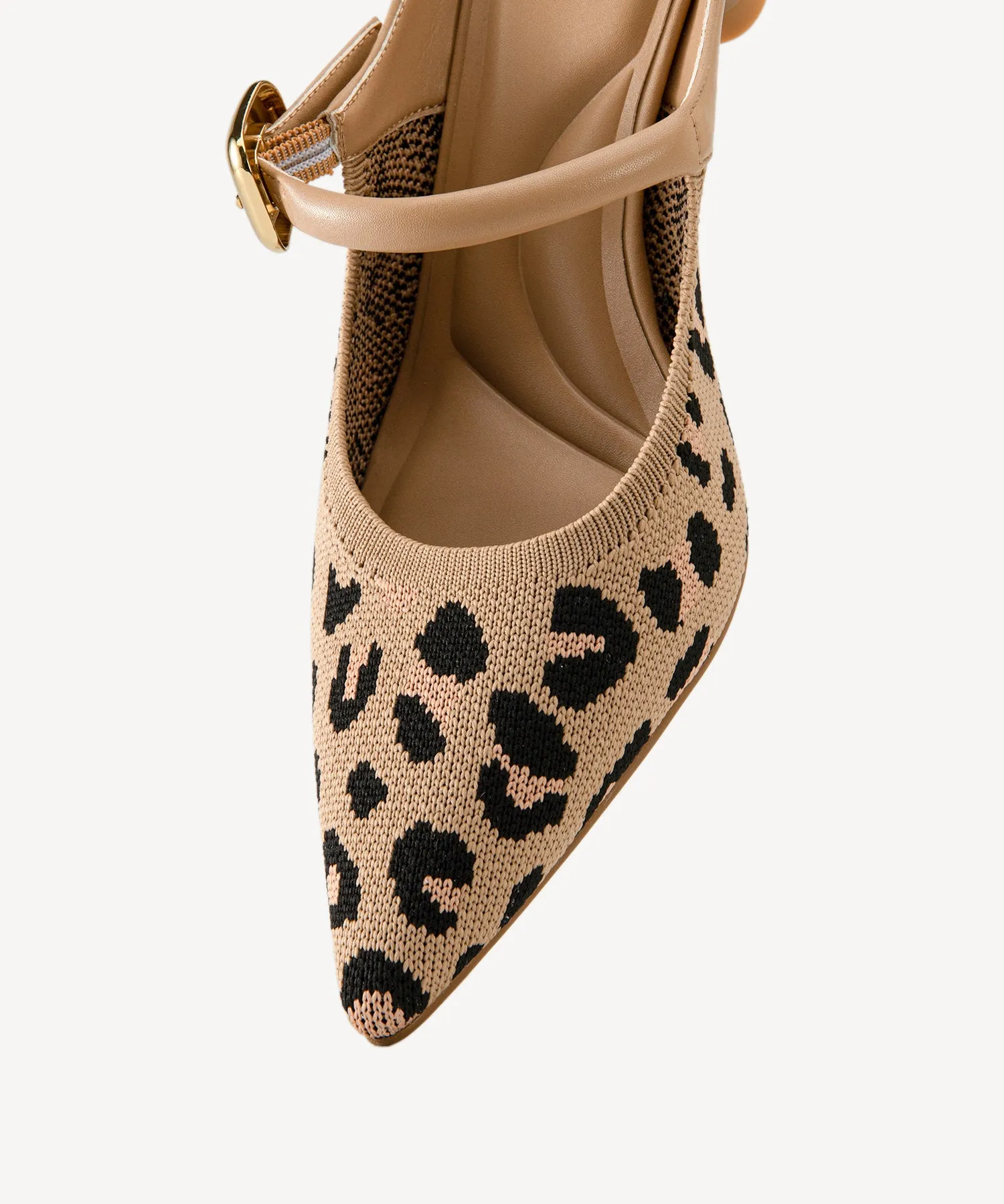 Gracelithe Pointed Toe Low Heeled Mules - Low Heeled