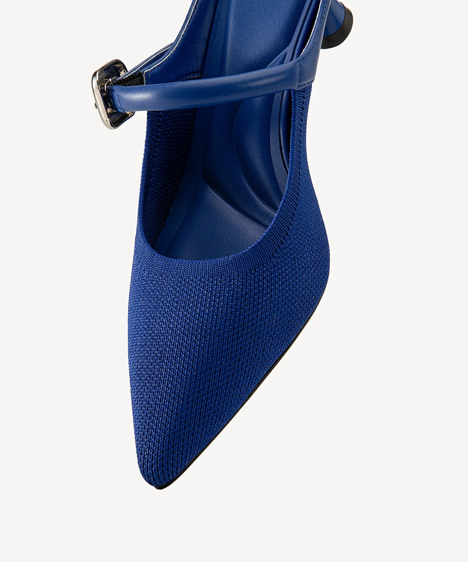 Gracelithe Pointed Toe Low Heeled Mules - Low Heeled