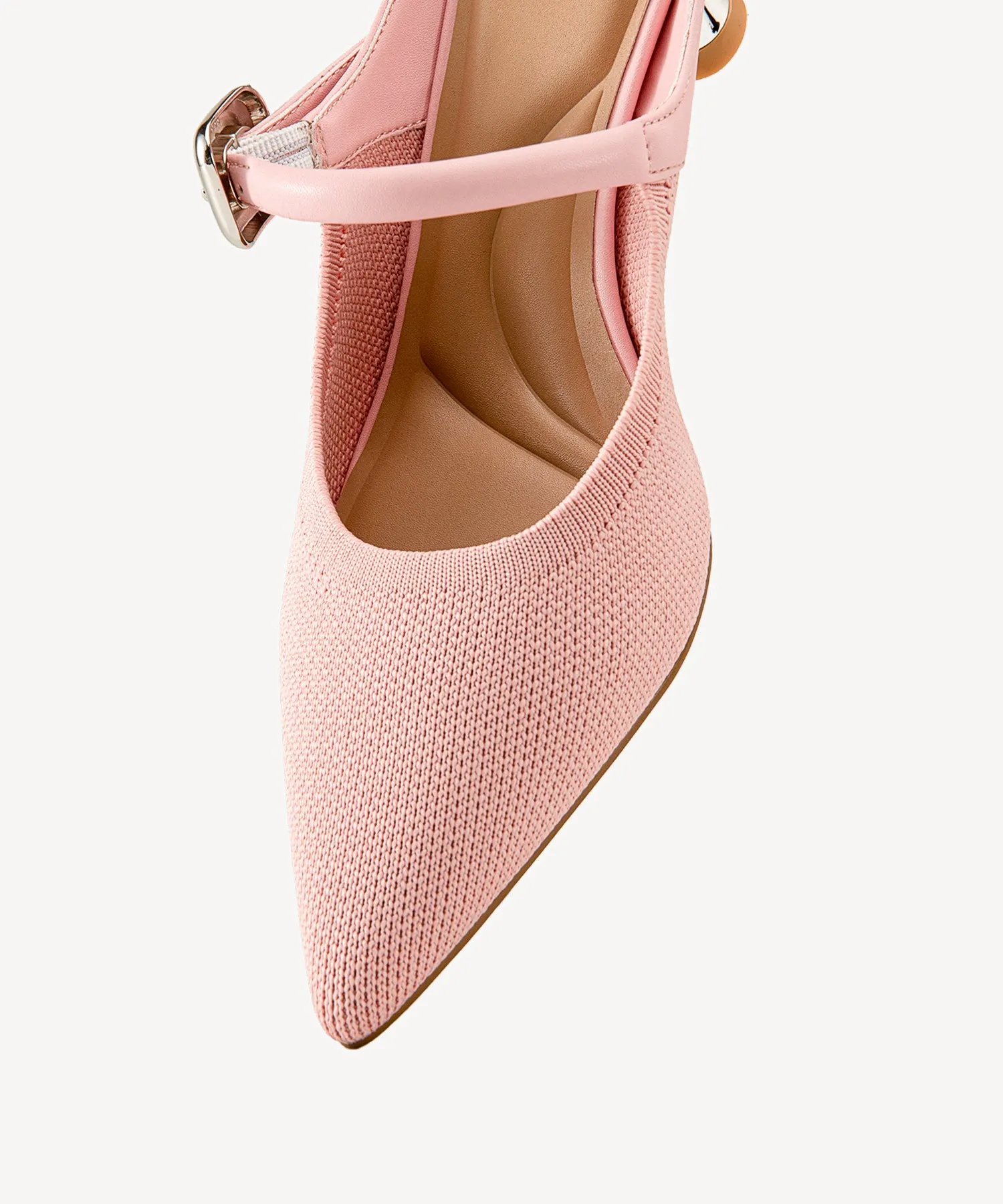 Gracelithe Pointed Toe Low Heeled Mules - Low Heeled