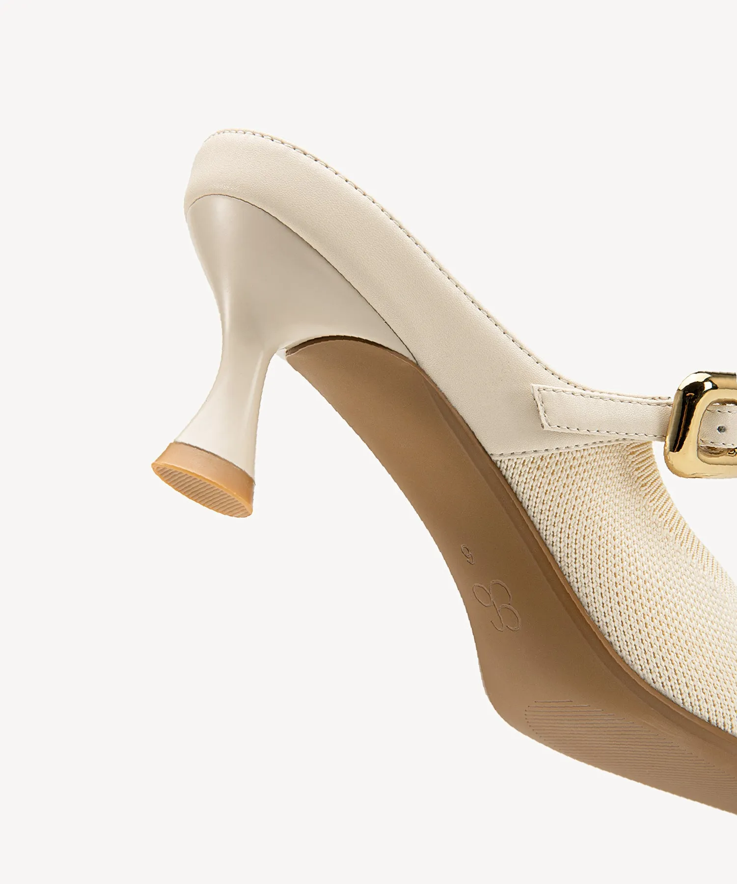 Gracelithe Pointed Toe Low Heeled Mules - Low Heeled