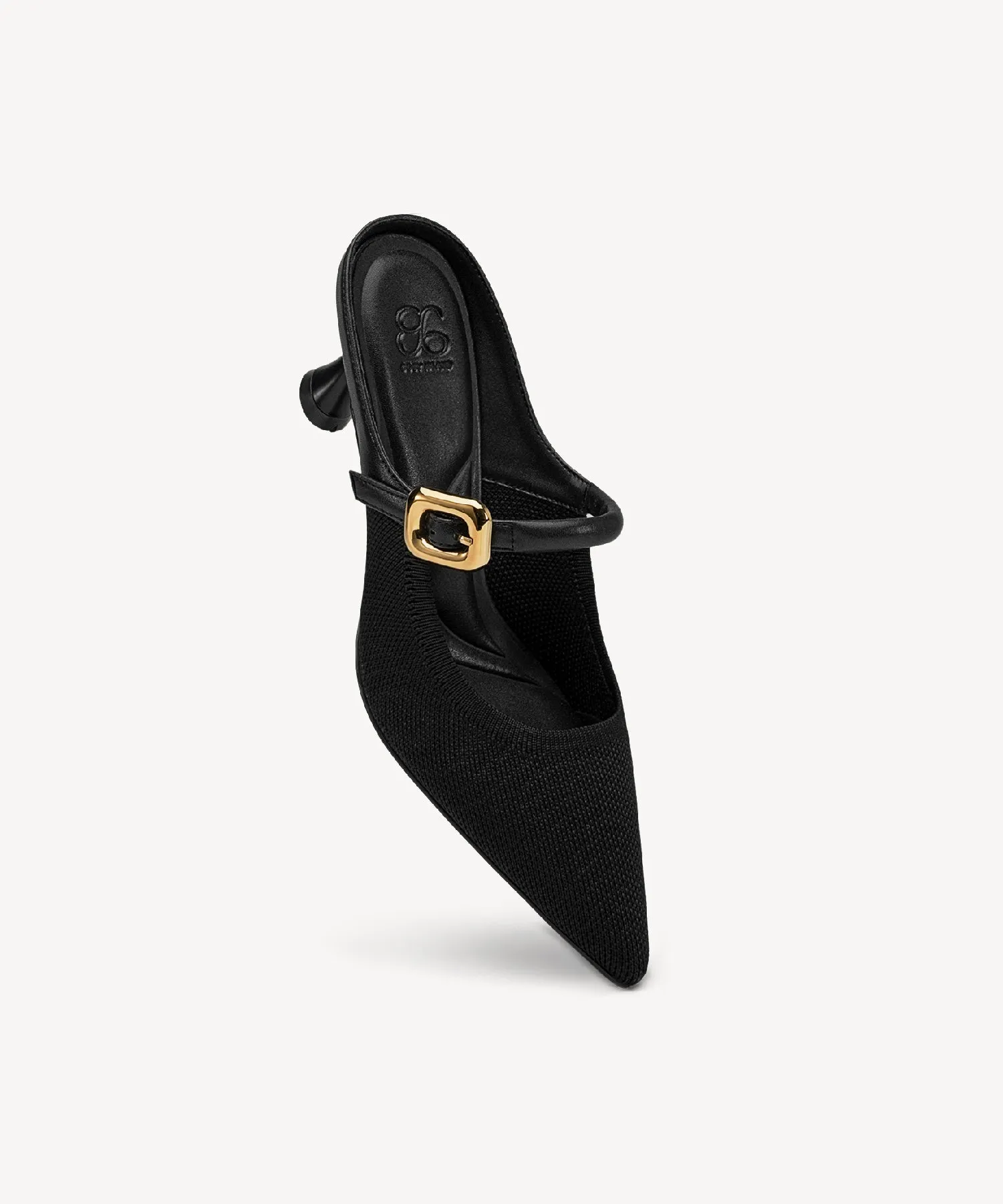 Gracelithe Pointed Toe Low Heeled Mules - Low Heeled