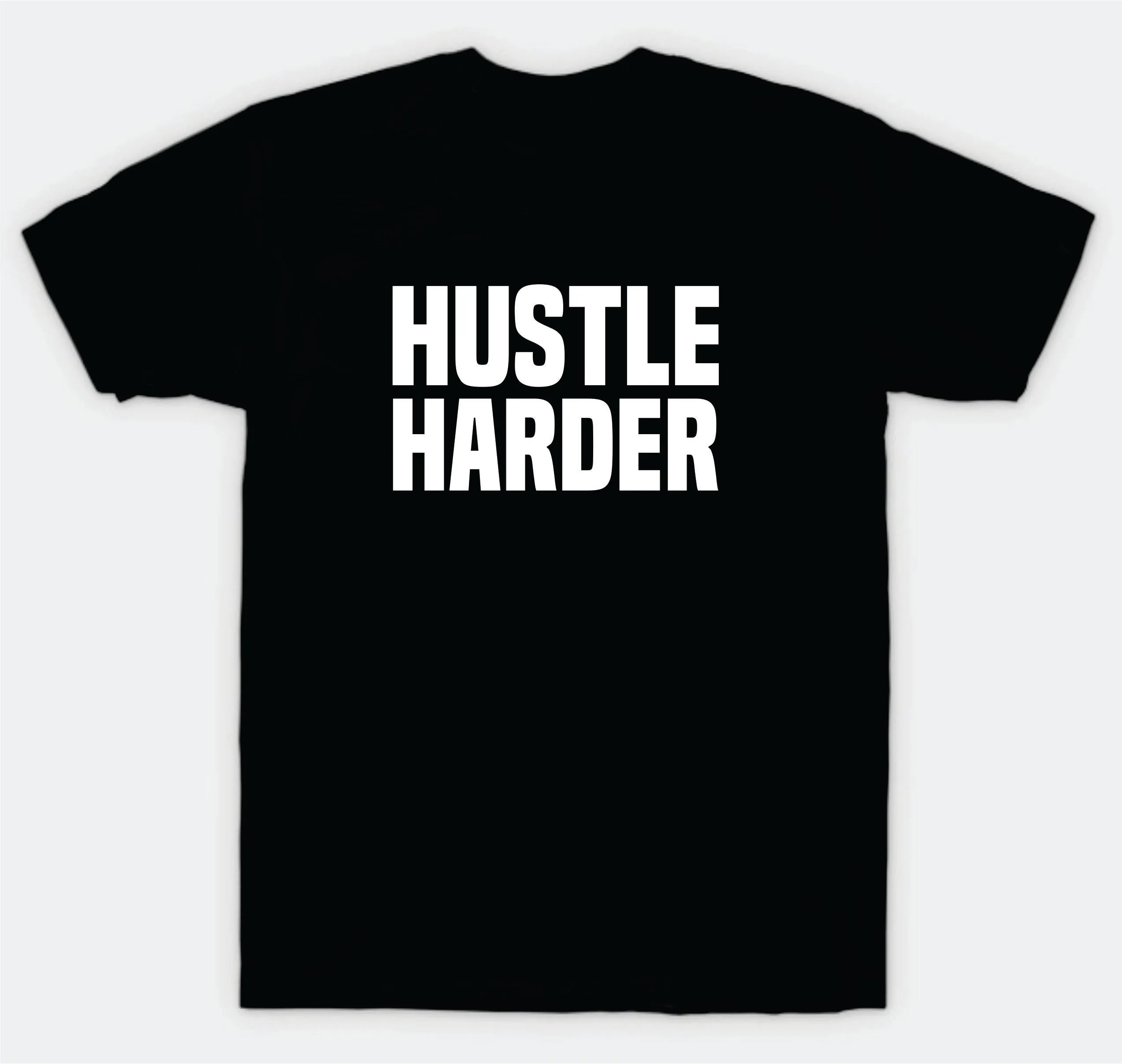 Hustle Harder T-Shirt Tee Shirt Vinyl Heat Press Custom Inspirational Quote Girls Motivational Sports Gym Fitness Lift
