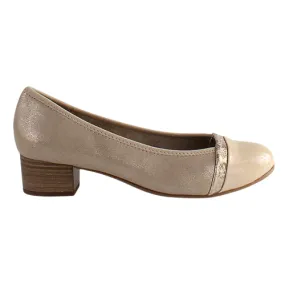 Jana  Block Heeled pumps - 22366-41 - Gold