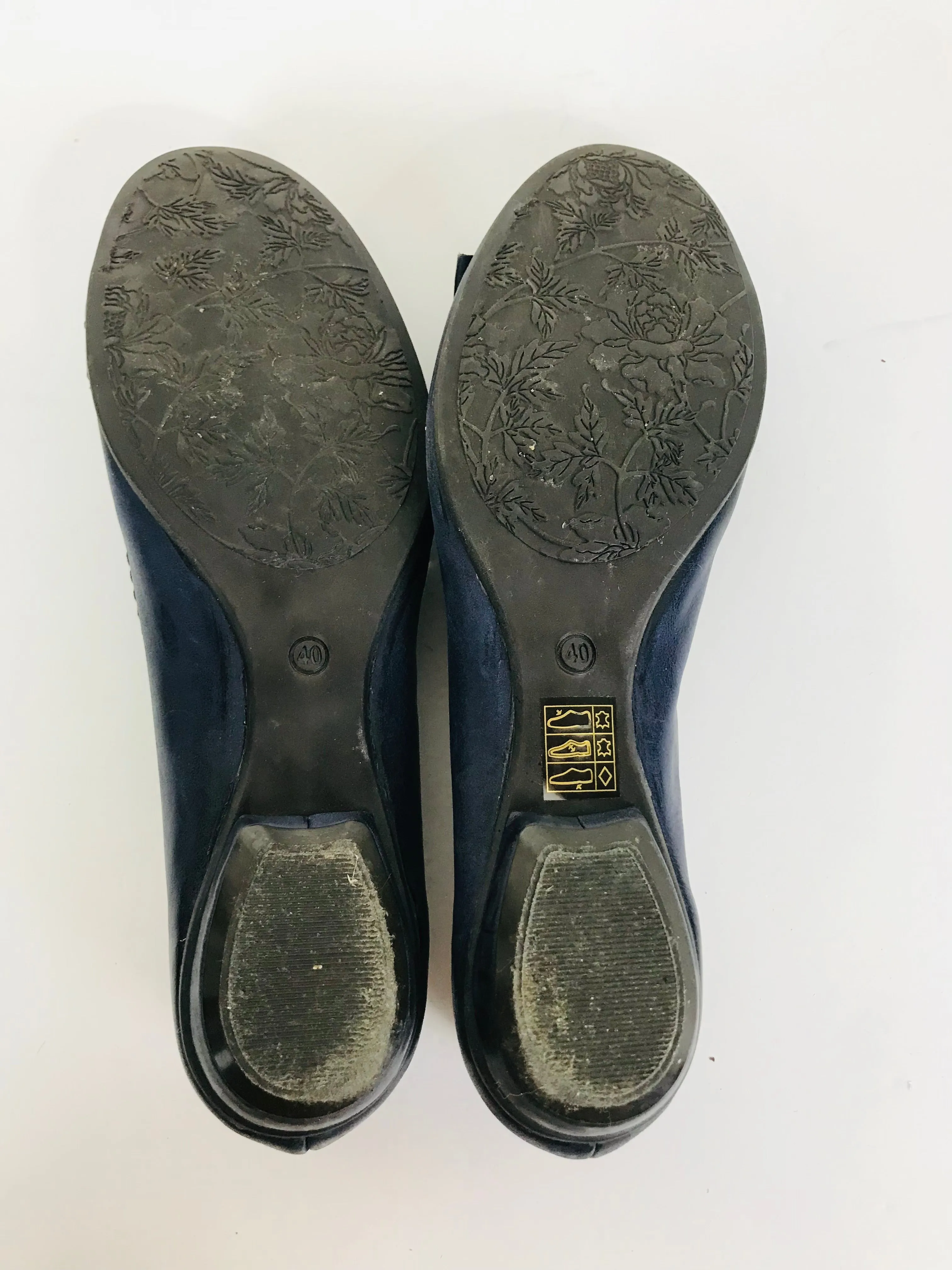 Jones Women's Ballet Slip-on Flats Shoes | EU40 UK7 | Blue