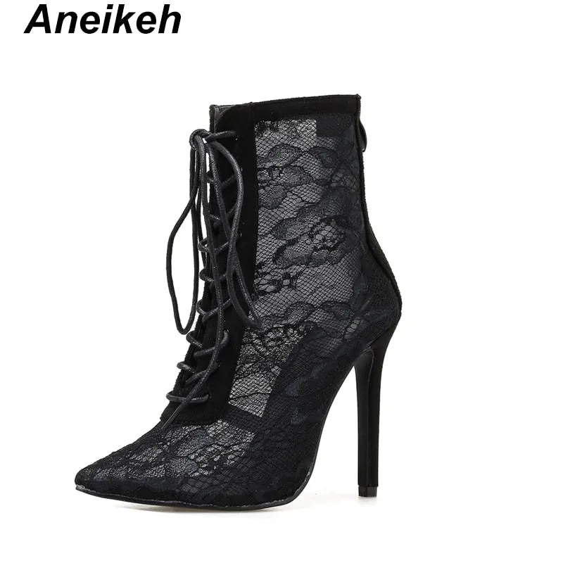 Lace up Sexy Pumps