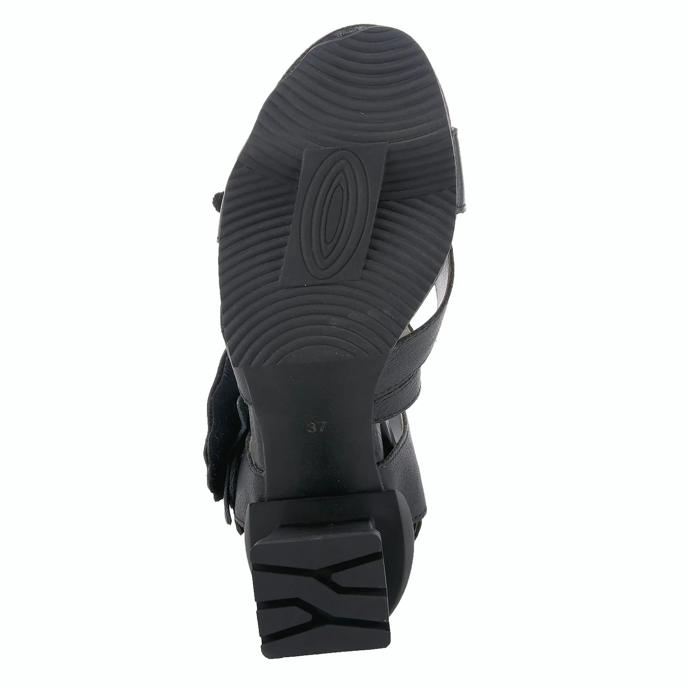 L'Artiste Shelly Flower Platform Leather Shoe