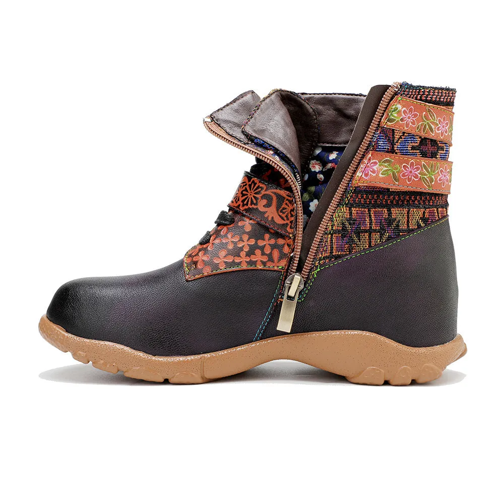 Leather Handmade Comfortable Walking Boots