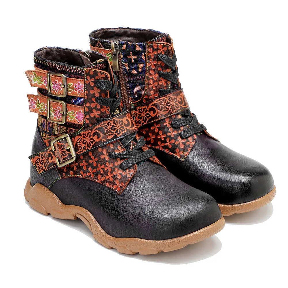 Leather Handmade Comfortable Walking Boots
