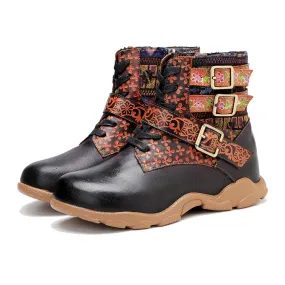 Leather Handmade Comfortable Walking Boots