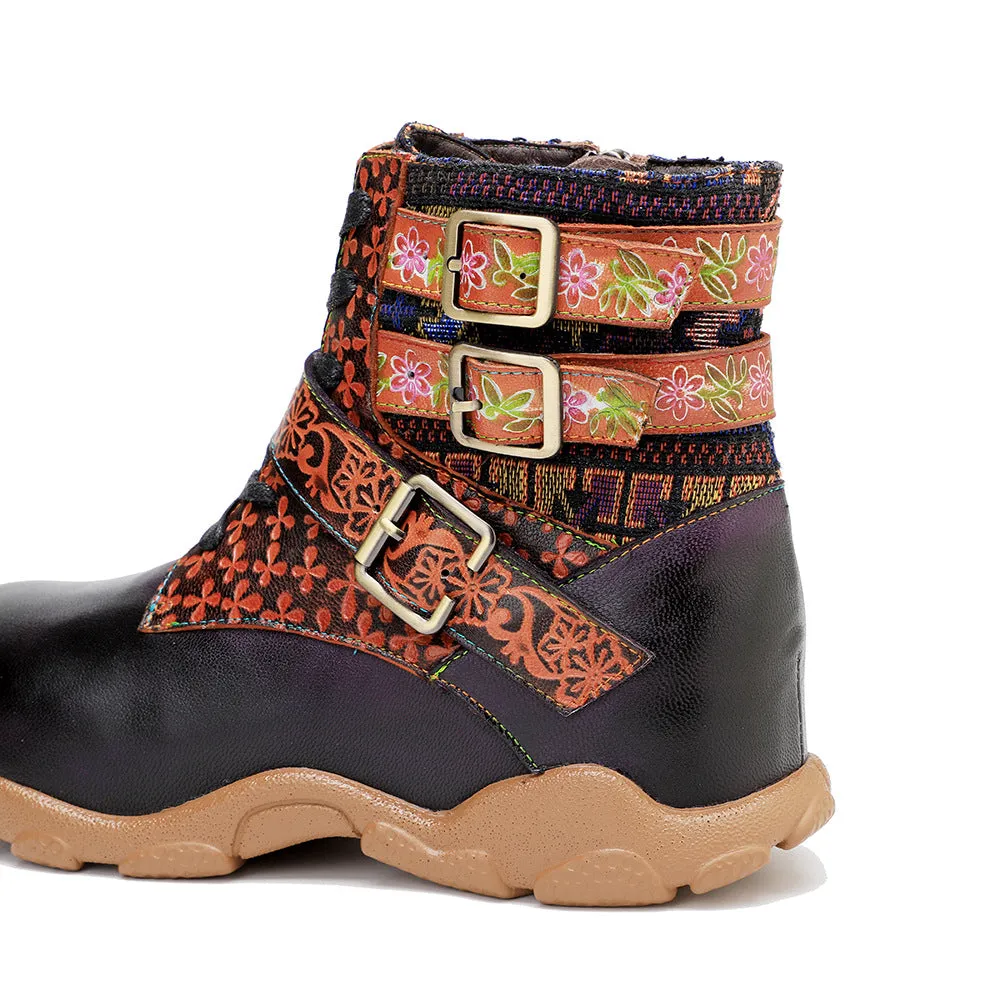 Leather Handmade Comfortable Walking Boots