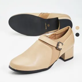 Low Cut Heeled Boots