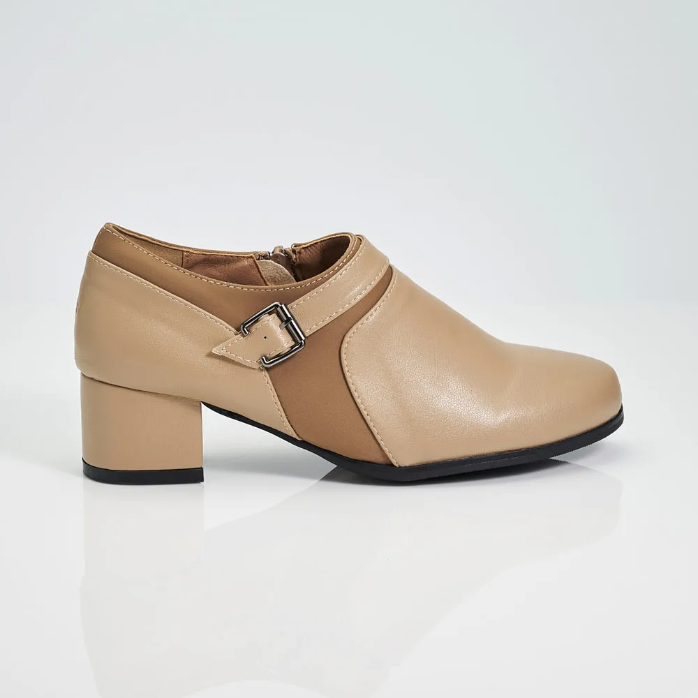 Low Cut Heeled Boots