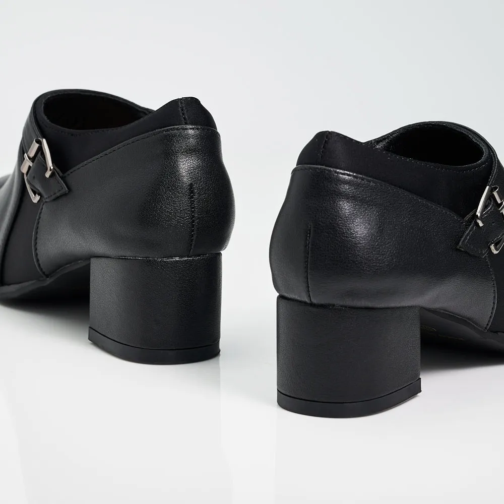 Low Cut Heeled Boots