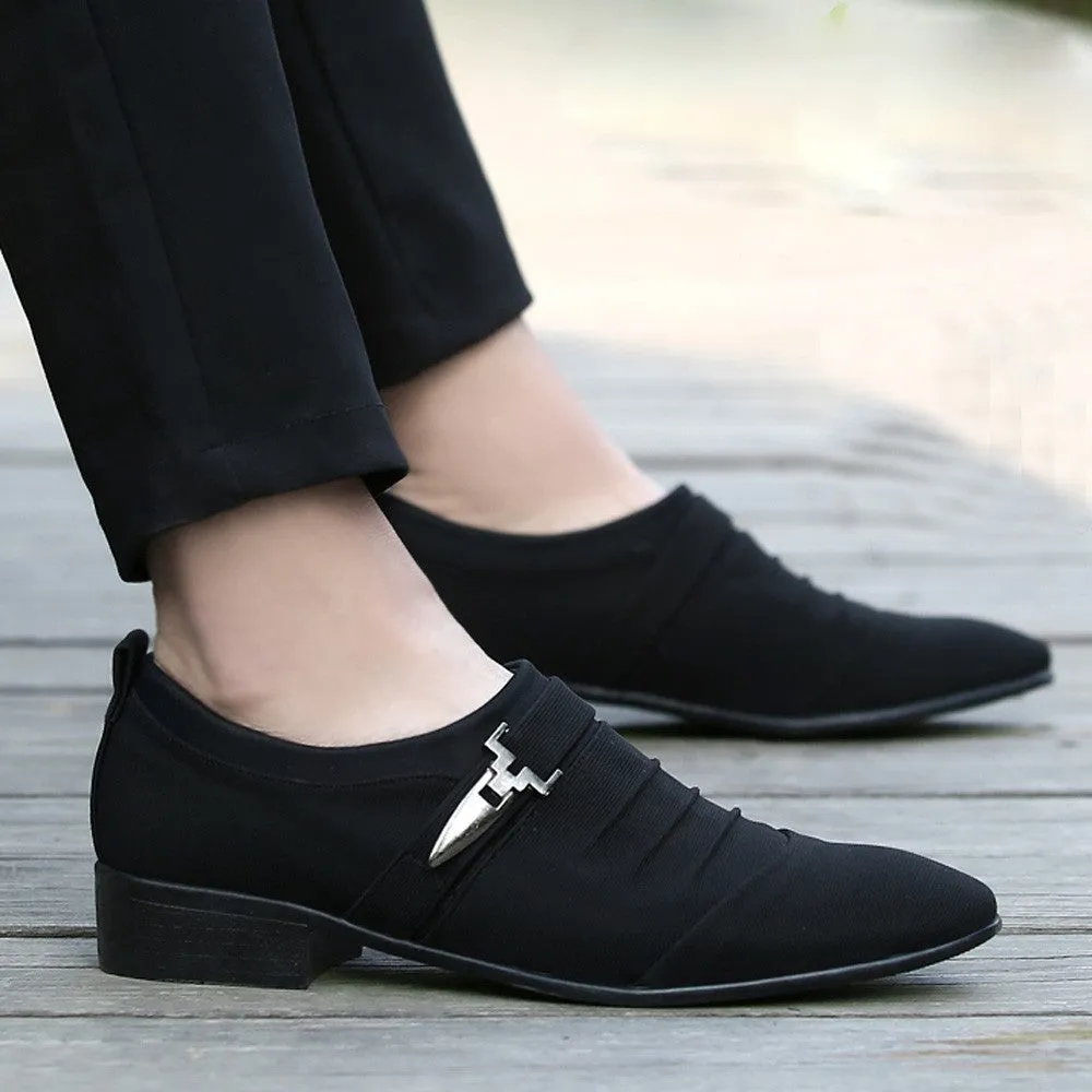 Men's Casual Dress Shoes With Pointed Toe