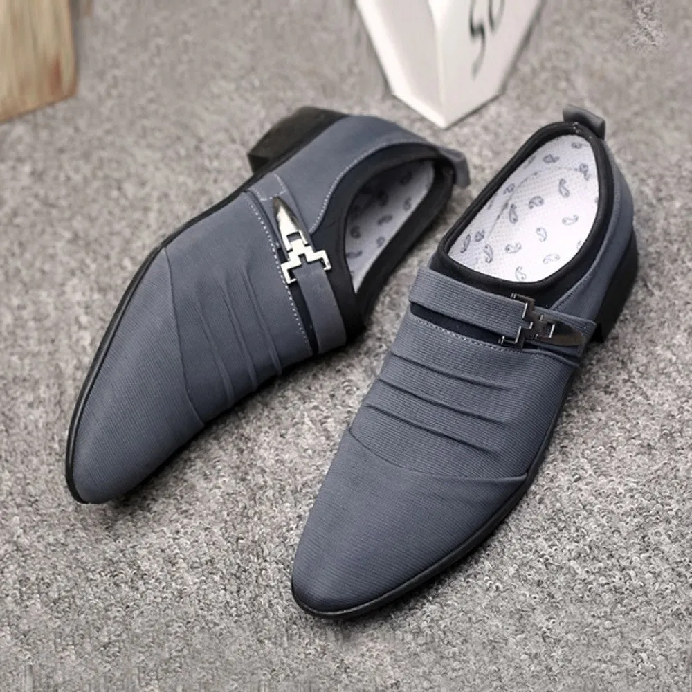 Men's Casual Dress Shoes With Pointed Toe