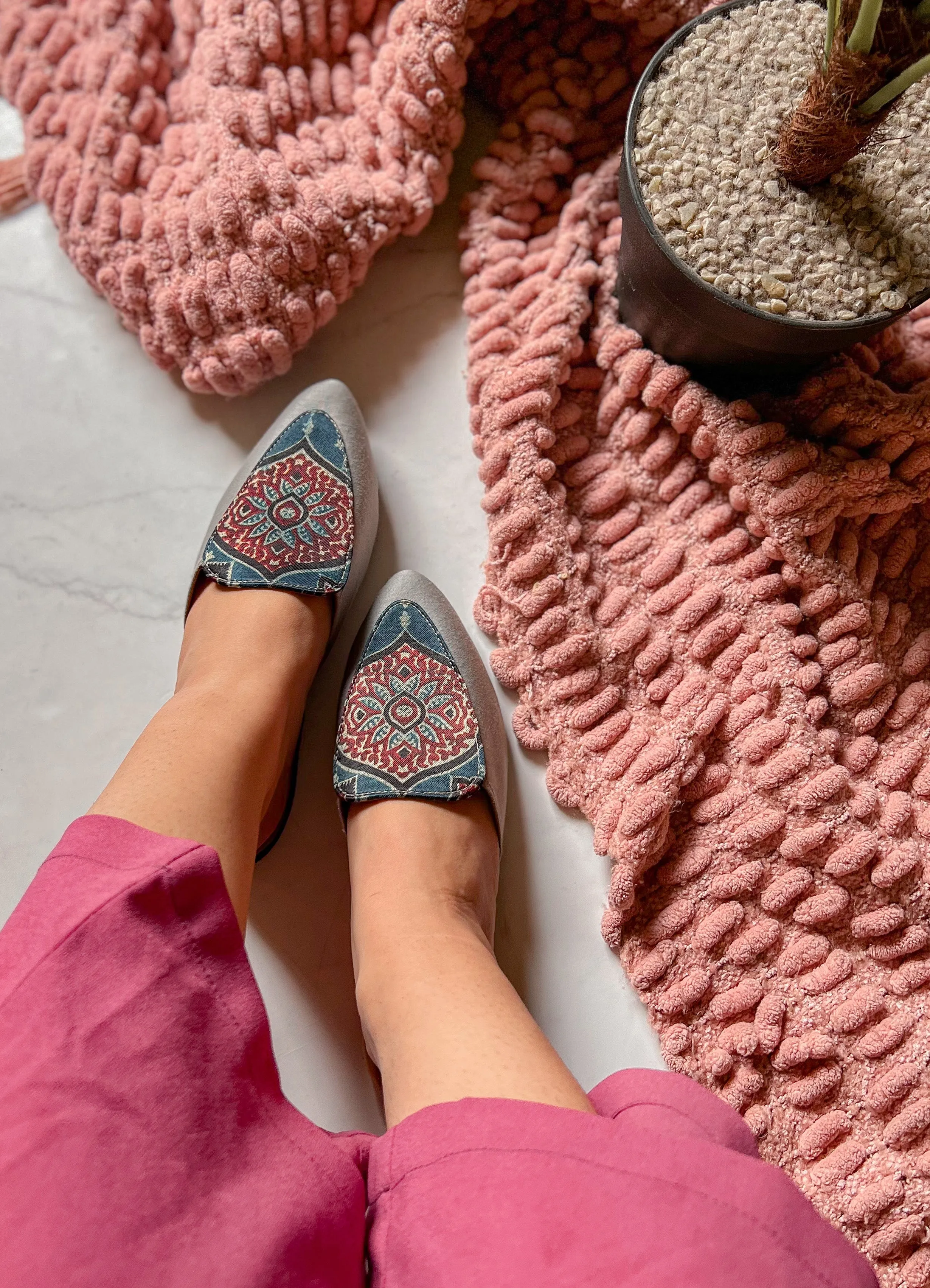 Mystic Maroon Slip-Ons