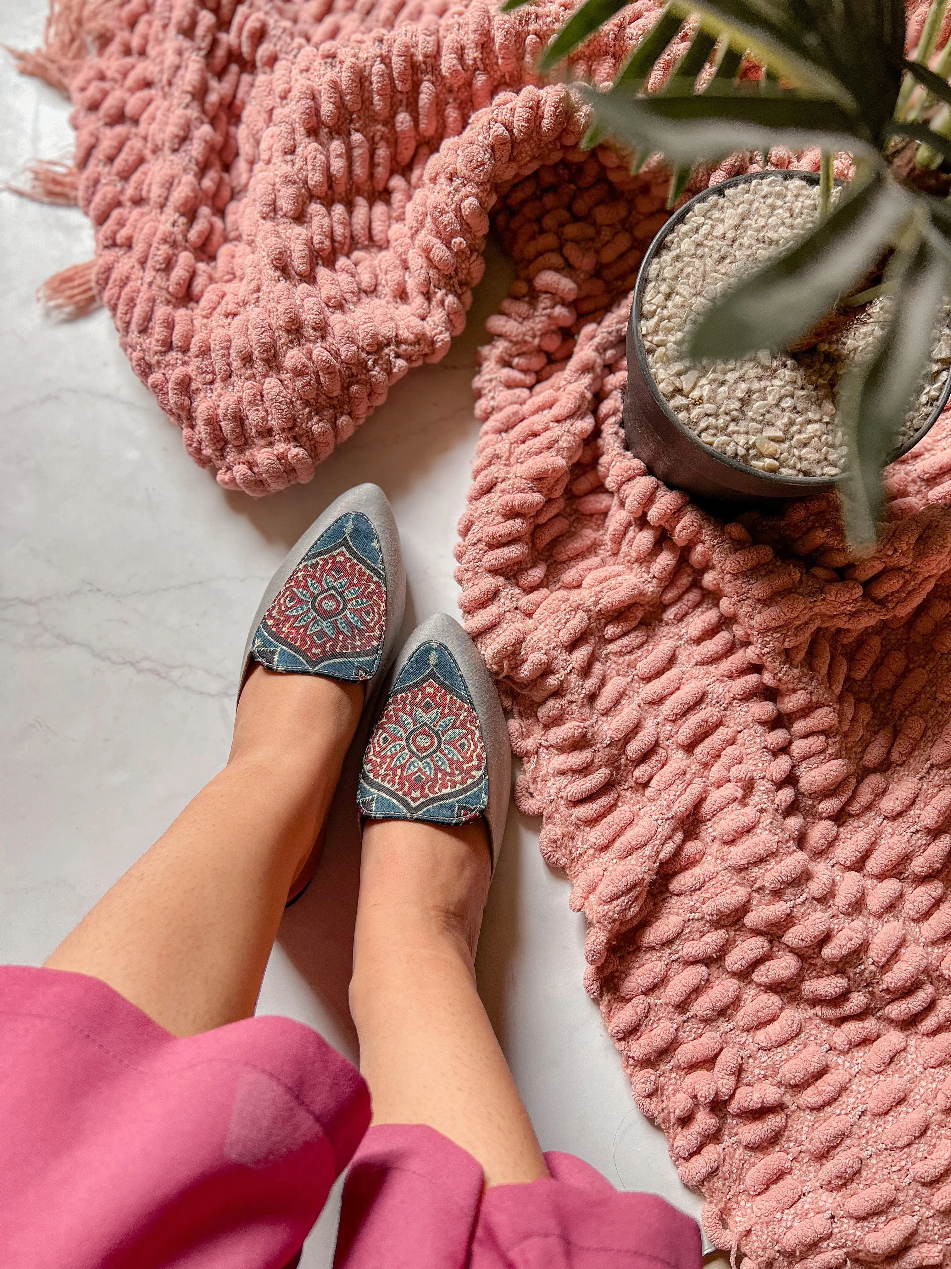 Mystic Maroon Slip-Ons