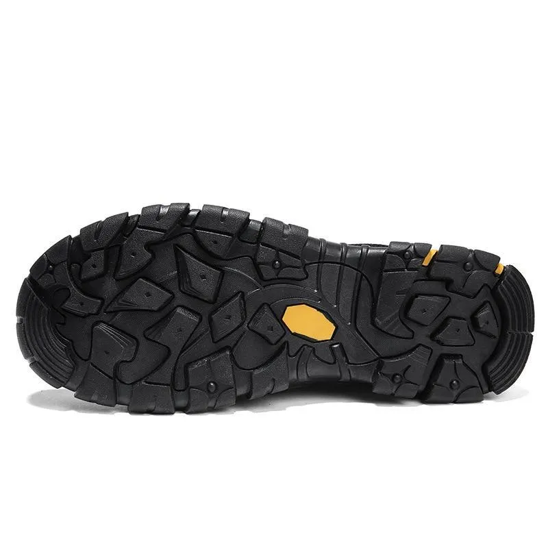 Non-slip fashion Desert boots Mens size shoe