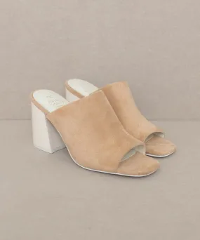 Oasis Society Kathleen - Block Heel Slides